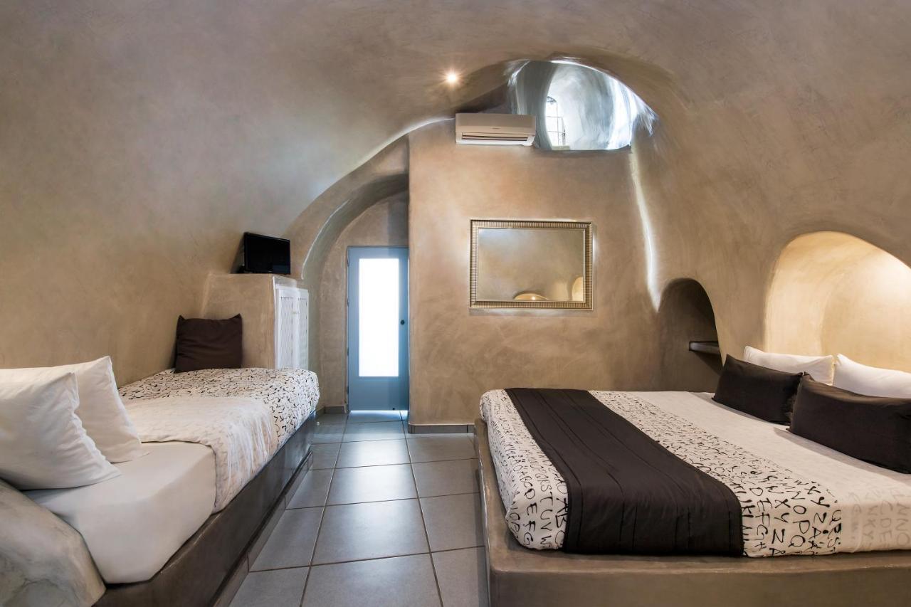 Katerina'S Castle - Caldera Cave Hotel Imerovigli  Bagian luar foto